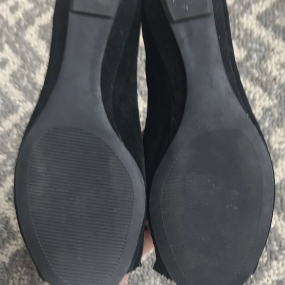 Steve Madden black suede flats - Picture 2 of 2